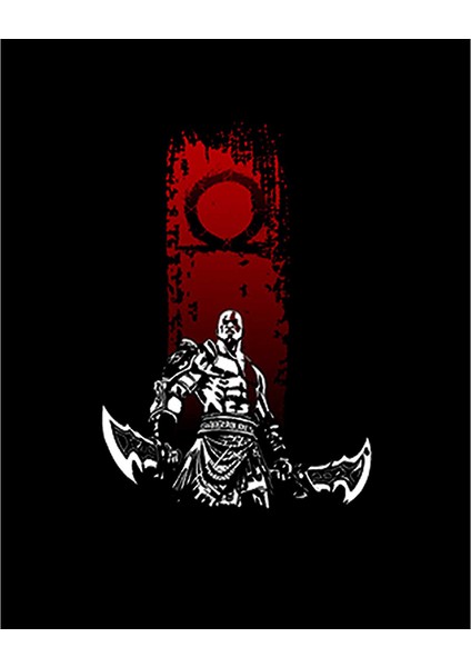 God Of War Kratos Logo Büyük Sırt Patch Yama