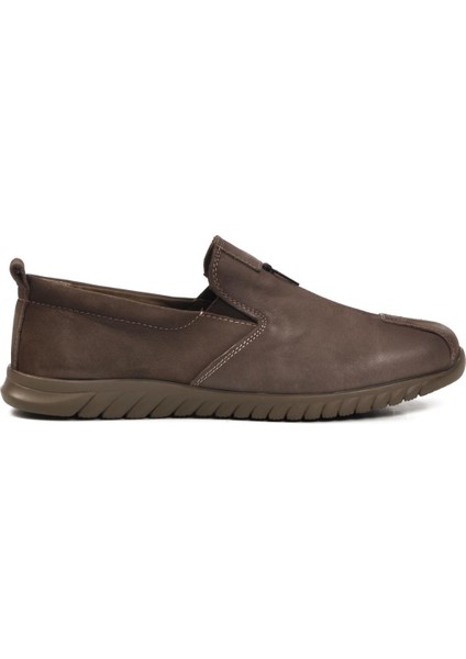 Vizon Nubuk Deri Erkek Casual Ayakkabı 152-19028 M modelleri