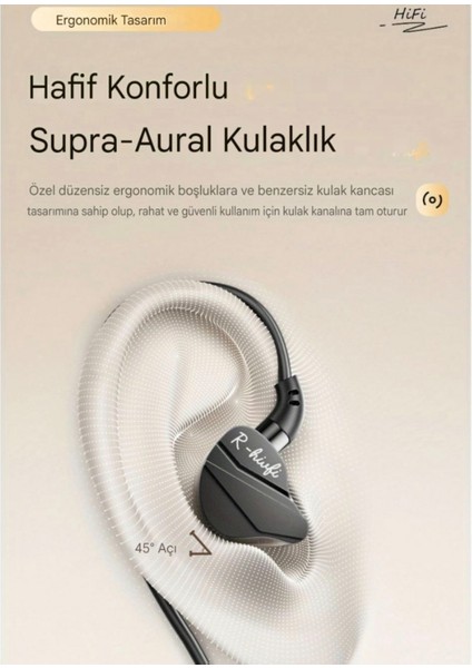 Profosyone Kulakiçi Oyuncu Kulaklığı 3.5mm Hi-Fi Ses Teknolojisi Ce Sertifakalı Orjinal Sağlam