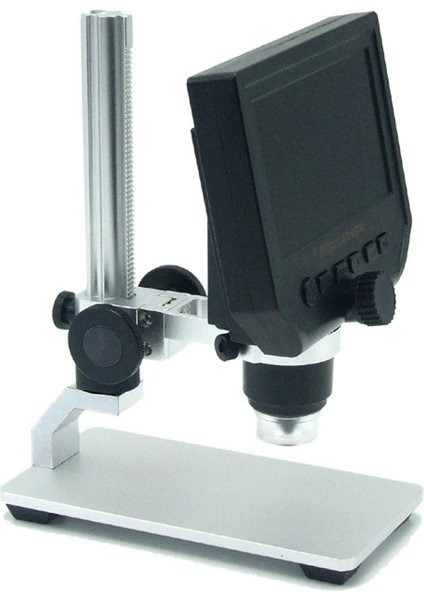 600X Dijital Mikroskop 4.3'' Hd LCD Ekran, 3.6mp, Usb, 1080P Video Kayıt, Şarjlı, Standlı, Türkçe Menü