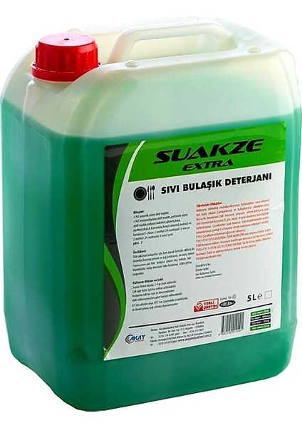 Extra Sıvı Bulaşık Deterjanı 5 lt (Elde Yıkama Deterjanı)