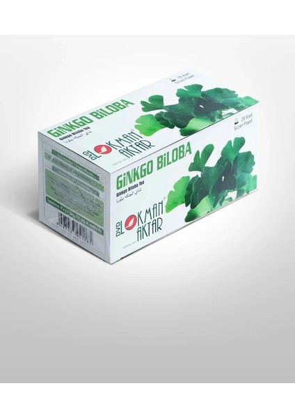 Ginkgo Biloba Çayı 20 'li Süzen Poşet 2ADET, Ginko Lokman Aktar