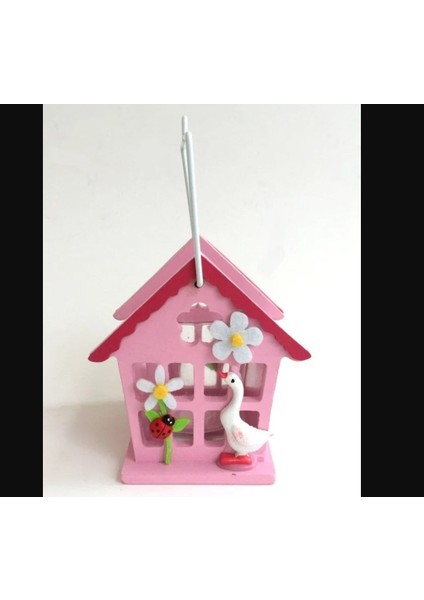Dekoratif Pembe Mumluk Dekoratif Ürün 10CM Ev Tasarım Ördek Figürlü Yükseklik 10CM 1 Adet