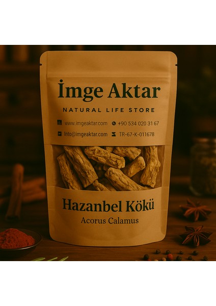 Hazanbel Kökü Eğir Kökü 50g