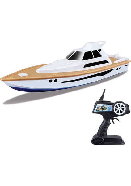 Tech Rc Süper Yat – USB Şarjlı Uzaktan Kumandalı Yüksek Hızlı Tekne (42 Cm)