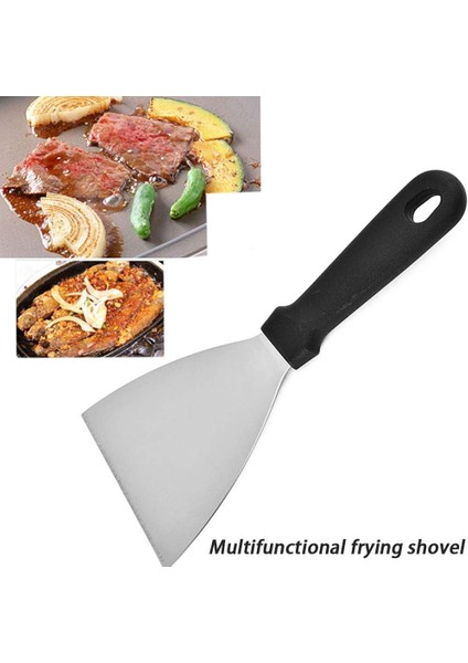 Ergonomik Kaymaz Sap Geniş Ağızlı Mutfak Spatulası 8 cm