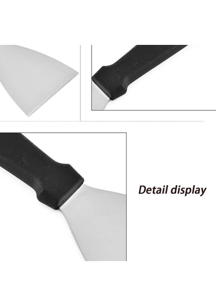 Ergonomik Kaymaz Sap Geniş Ağızlı Mutfak Spatulası 8 cm