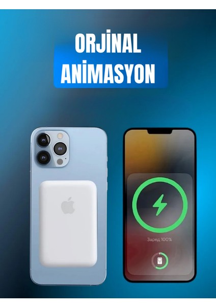 10.000 Mah Magsafe Powerbank – 15W Hızlı Kablosuz Şarj, iPhone Uyumlu Taşınabilir Şarj Cihazı indirimleri