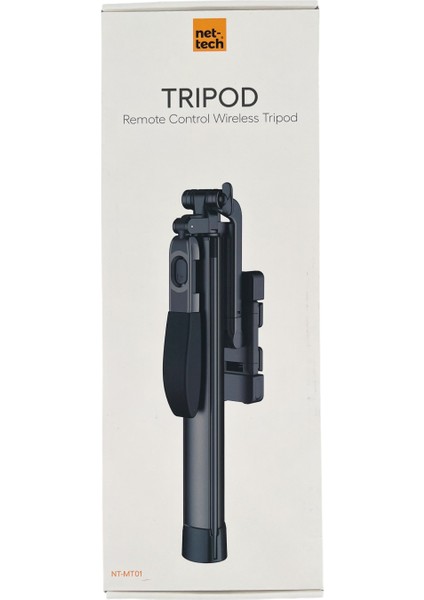 NT-MT01 Uzaktan Kumandalı Wireless Telefon Tripod Standı (Siyah)
