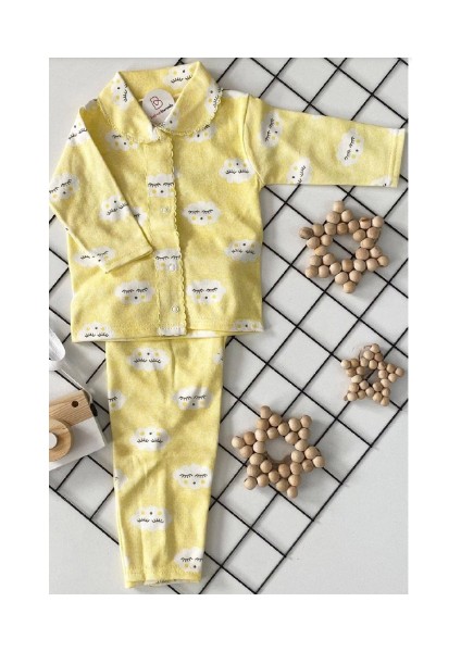 Bulut Baskılı Pijama Takım fiyatları