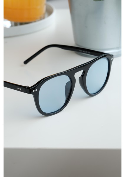 Royal Eyewear RE1107 Siyah Mavi Güneş Gözlüğü