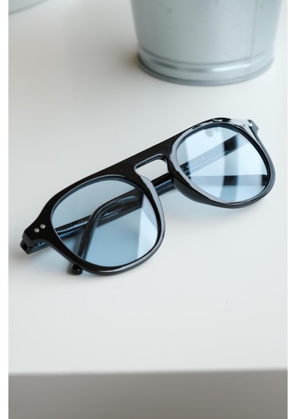 Royal Eyewear RE1107 Siyah Mavi Güneş Gözlüğü