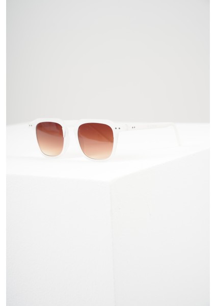 Royal Eyewear RE1016 Transparan Kahverengi Güneş Gözlüğü