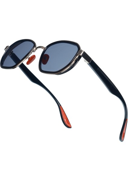 Hexa Premıum Red Silver Siyah Unisex Güneş Gözlüğü