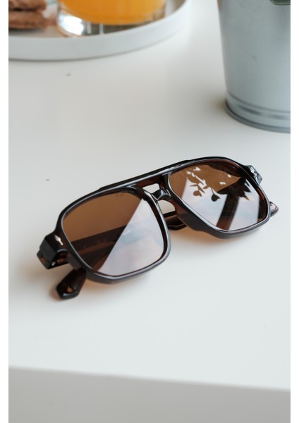 Royal Eyewear RE1009 Koyu Kahverengi Güneş Gözlüğü