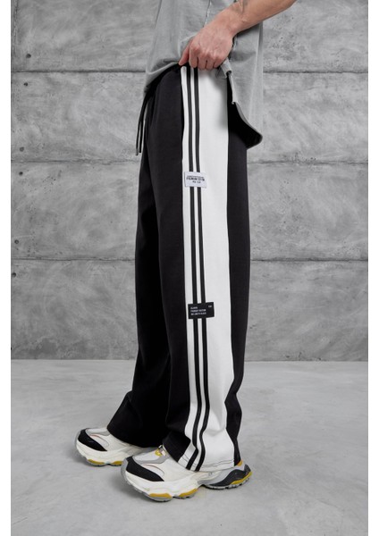 Edition Etiketli Siyah Eşofman