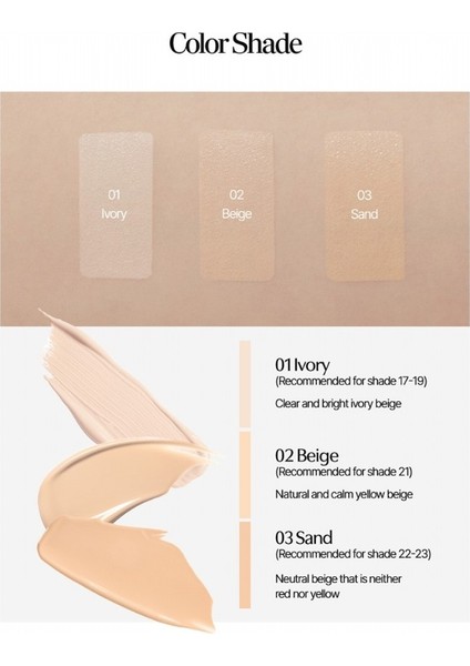 Skin-Fit Cover Spatula Cushion 01 Ivory - Yüksek Kapatıcı,waterproof Spatulalı Fondöten SPF50+PA+++