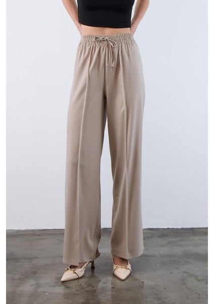 Poliviskon Pantolon Taş Rengi fiyatları