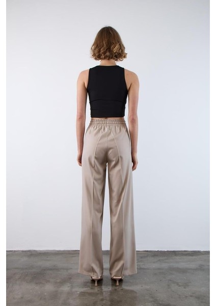 Poliviskon Pantolon Taş Rengi fırsatları
