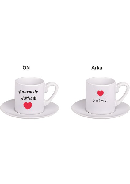 Annem De Annem Türk Kahve Fincanı