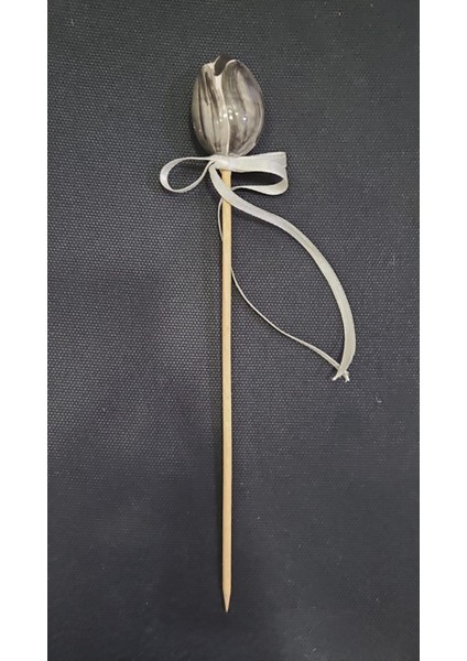 Sanat Seramik Gül Ahşap Saplama Çubuklu 25CM Çiçek Natural Ev Dekorasyon Dekoratif Ev 1 Adet