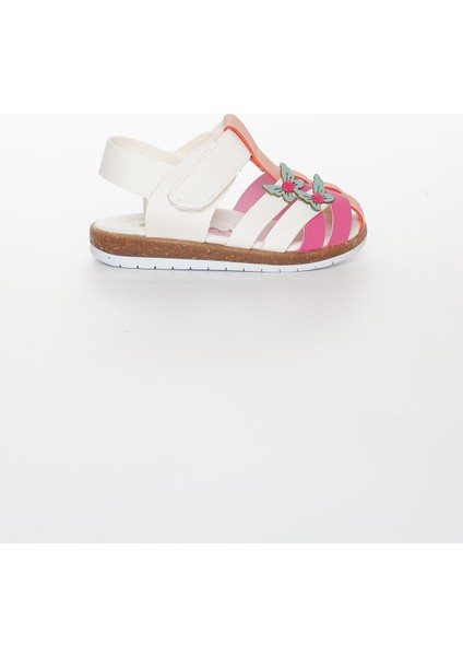 Şirin Bebe Kafes Kız Çocuk Mor Fuji Ilkadım Bebe Sandalet (19-25 Numara)