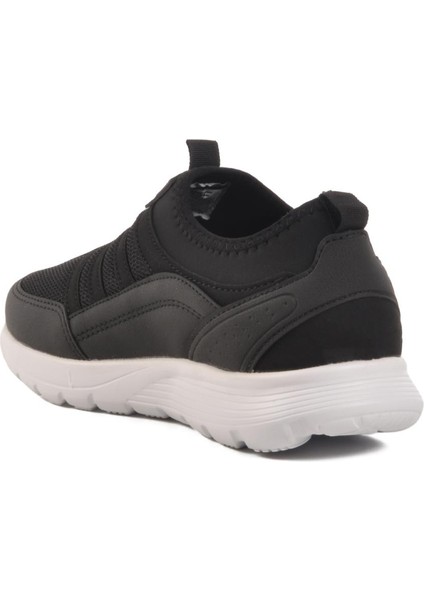 Siyah-Beyaz Hafif Erkek Spor Ayakkabı Disc 25105 M fırsatları