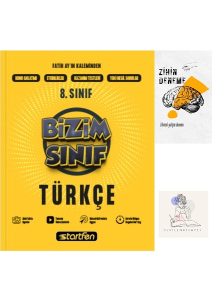 LGS Türkçe Bizim Sınıf Konu Anlatım+Zihin Deneme-St495