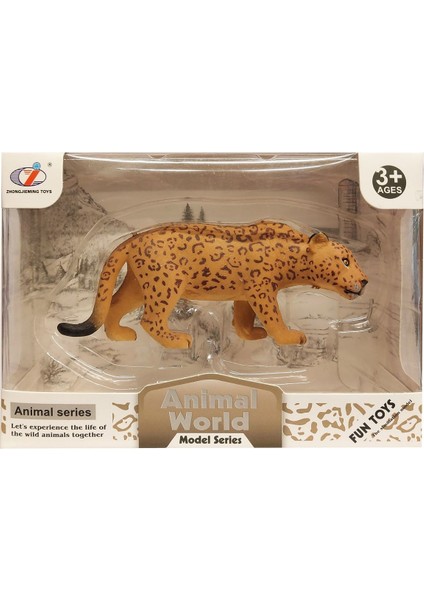 Calimera Toys Hayvan Figürleri Oyuncak Leopar