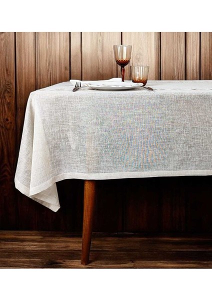 Ortadan Gipürlü Açık Kahve Polyester(Lm)