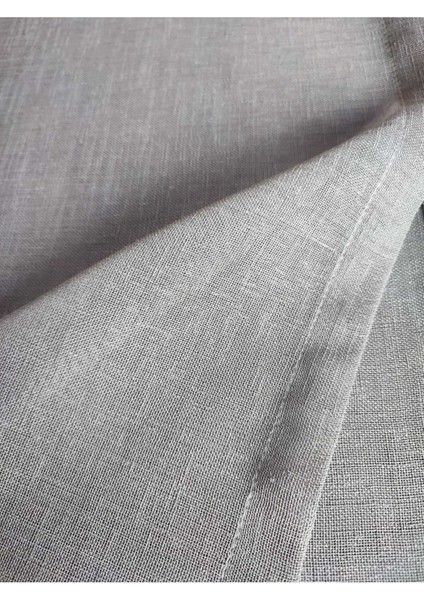 Gri Narin Ince Polyester Tül Dertsiz(Lm)