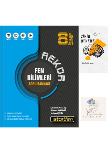 LGS Fen Rekor Soru Bankası+Zihin Deneme-St113