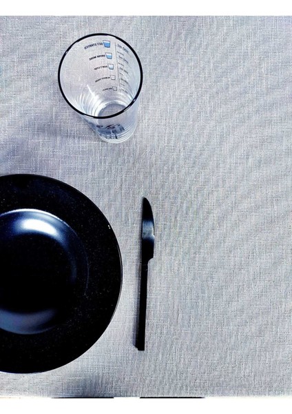 135*290 cm Beton Grisi Şantuklu Polyester(Lm)