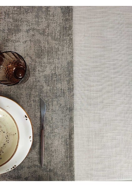 Kahverengi Polyester Masa ÖRTÜSÜ(180*250 Cm)Ve Jakarlı Parlak RUNNER(53*160 Cm)(Mset)