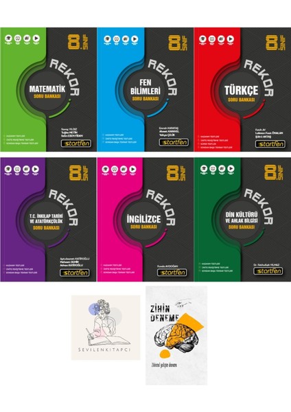 LGS Tüm Dersler Rekor Soru Bankası +Zihin Deneme-St723