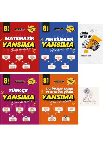 LGS M-F-T-Ink Yansıma Denemeleri LGS Çıkabilecek Sorular +Zihin Deneme-St690