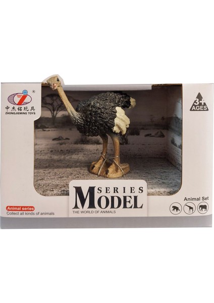 Calimera Toys Hayvan Figürleri Oyuncak Deve Kuşu