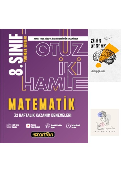 LGS Matematik 32 Hafta Denemeleri+Zihin Deneme-St205