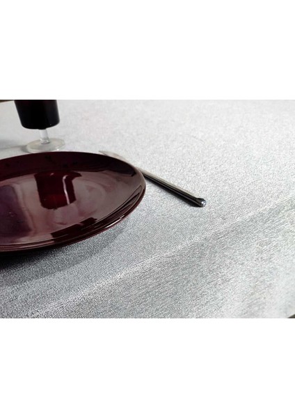 Gümüş Renk Parlak Ince Polyester(Lm)