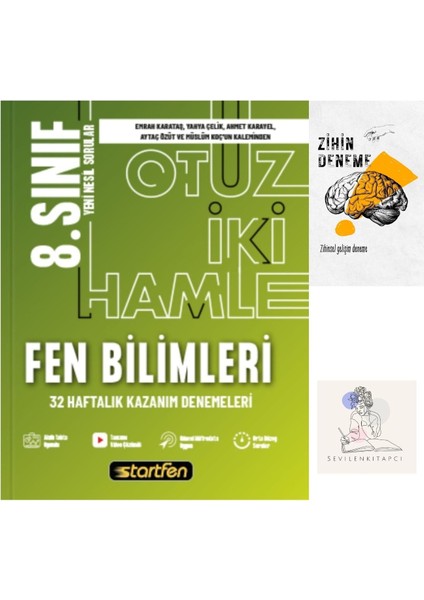 LGS Fen 32 Hafta Denemeleri+Zihin Deneme-St149