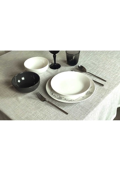 Gri Ince Polyester Tül(Lm)