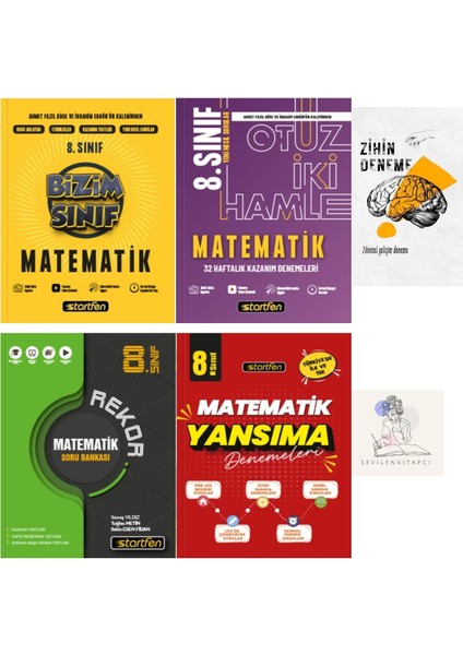 LGS Matematik Konu Anlatım Soru Bankası Deneme Ve Çıkacak Sorular Seti+Zihin Deneme-St791