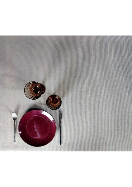 Premium Dokuma Parlak Bej Polyester(Lm)