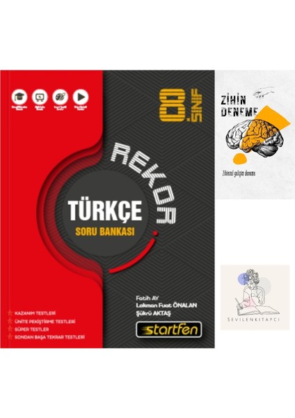 LGS Türkçe Rekor Soru Bankası+Zihin Deneme-St9