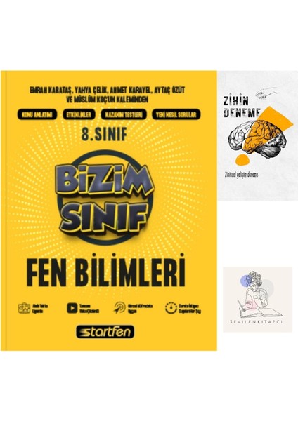 LGS Fen Bizim Sınıf Konu Anlatım+Zihin Deneme-St484