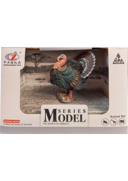 Calimera Toys Hayvan Figürleri Oyuncak Hindi