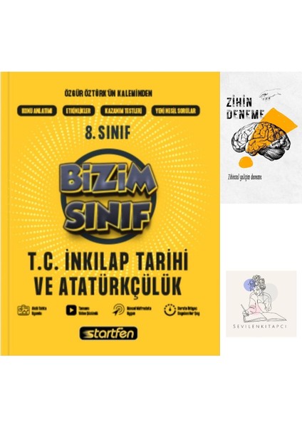 LGS Inkılap Bizim Sınıf Konu Anlatım+Zihin Deneme-St419