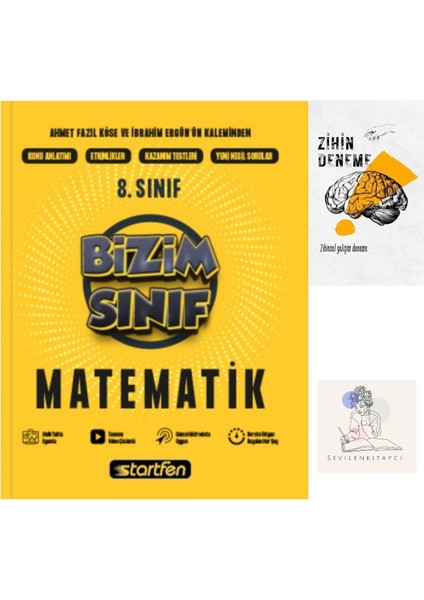 LGS Matematik Bizim Sınıf Konu Anlatım+Zihin Deneme-St452
