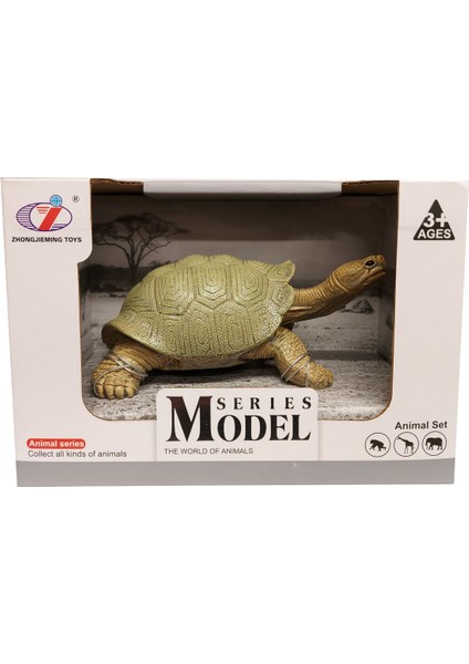 Calimera Toys Hayvan Figürleri Oyuncak Kaplumbağa Açık Yeşil
