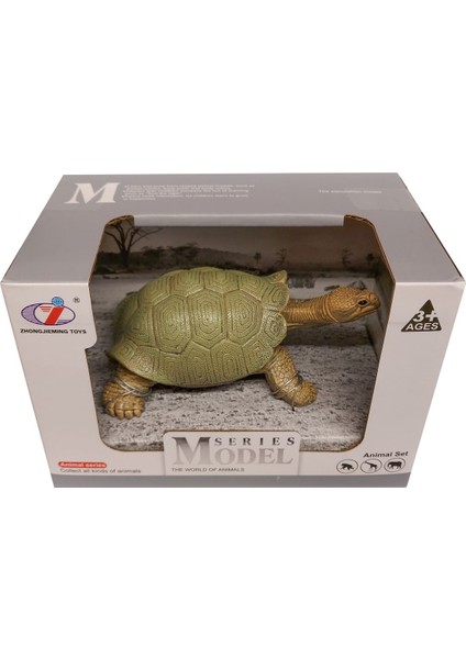 Calimera Toys Hayvan Figürleri Oyuncak Kaplumbağa Açık Yeşil